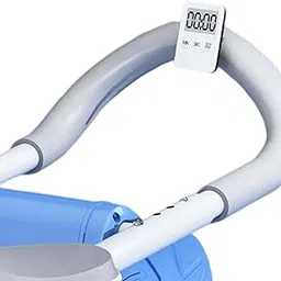 SECRET DESIRE Professional Ab Roller Wheel Ab Machine Home Gym for Women Men Exercise Blue Timing Adjust-image-35
