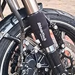 Motorcycle Front Fork Seal Cover Black (Universal)-picture-17