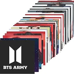 Rousrie ( Pack Of 32 Premium Bts Photocards, Merch For Journal Supplies, Scrapbooking, Fancards Merchandise For Bts Army For All Occasion (Size 4 Inch × 3.5 Inch) (Design 5)-picture-13