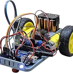 TinkerLab™ 3-in-1 Robot - Bluetooth, Gesture, and Voice Control With Lights & Horn - Pre-Assembled & Ready to Run - Includes Code & Detailed Project Report-image-30