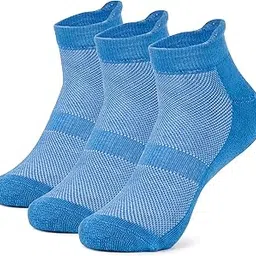 mush Men's Ankle Length Rayon Socks (Pack Of 3) (AnkSocks123_Sky Blue)-picture-15