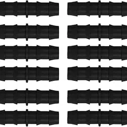 16MM Straight Connector (250PCS) Drip Irrigation Accessories for Watering Garden | Pipe Joint Connectors, Dripline Joiner, Lateral Pipe Fittings - (Pack of 250)-picture-27