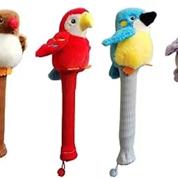 SHOPORA® Little Bird Doll Badminton Racket Handle Cover Elastic Tennis Grip Protector Violet Sporting Goods | Tennis & Racquet Sports | Tennis | Grips-picture-47