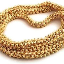 1Gm Gold Plated 30Inch Kerala Chain For Womens-picture-51