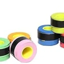 HYORTS Racket Grip Anti Slip Perforated Super Absorbent Overgrip Pack -10-picture-19