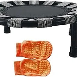 Min Trampoline Boys Girls Steel Tube Quiet Jumping Bed for Fitness Home| Sports Equipment | Outdoor Sports Gear | Exercise Gear-picture-14