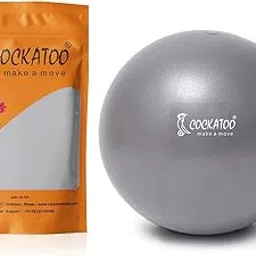 Cockatoo PVC 25 Cm Mini Gym Ball, Exercise Ball, Exercise & Fitness, Grey-image-1