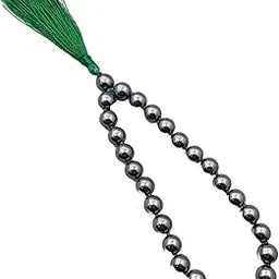 YSK Handcrafted Semi-Precious Stone Pocket Japa Mala – 27+1 Prayer Beads with Elegant Tassel for Meditation, Mantras & Mindful Living – Compact, Travel-Friendly Spiritual Accessory (Pyrite)-picture-10