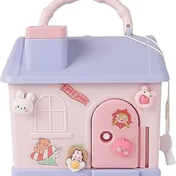 PASSION PETALS Home Piggy Bank -Money Saving Coin Bank, Plastic Piggy Bank For Kids, Birthday Return For Boys & Girls, Money Bank, Coin Box For Kids(Pink), Modern-picture-43