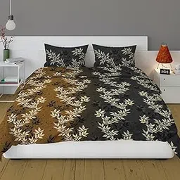 Amazon Brand – Umi Super Soft Brushed Microfiber Cotton Single Quilt Cover Blanket Cover Razai Duvet Cover 60X90(Inches) Printed Microfiber Comforter Cover Zipper Closure Corner Ties-image-32