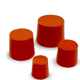 Rubber corks or rubber stoppers of different sizes for chemistry lab pack of 8 pieces, 2 pieces of each size,sizes-8no,9no,10no,11no-picture-21