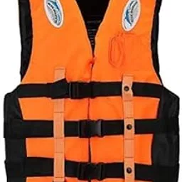 Professional Life Jacket Adult Upto 120 kg Swim Boating Vest Life Jacket Snorkeling Floating Swimming Surfing Water Sports Life Saving Jacket Water Sport (Orange-1PCS)-picture-26