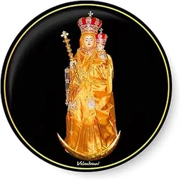 peacockride Our Lady of Velankanni I Velankanni Matha I Jesus Christ I Pin Badge Multicolor-picture-33