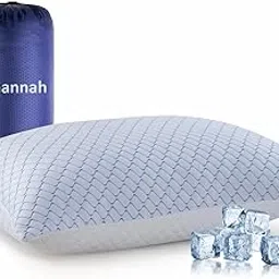 Gehannah Travel Pillow - Compressible Camping Pillow for Sleeping, Shredded Memory Foam Pillow with Storage Bag Compact Supportive, Pillow for Adults Kids Outdoor Backpacking Hiking Gear-picture-16