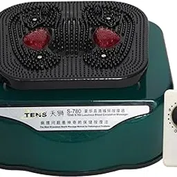 EASY DEAL INDIA EDI Tens Blood Circulation Machine Specialize For Arthritis,Knee Pain,Constipation,Over Weight,Muscle&Stiffness With 2 Speed Massager,2 Years Warranty,Corded Electric Green-picture-20