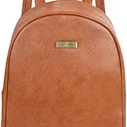 veneer PU Leather Classic 17L Trendy Travel Shoulder Small Mini School|Office|College Daytrip Backpack For Women-picture-38