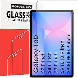 Robustrion Tempered Glass Screen Protector for Samsung Galaxy Tab S10 FE 10.9 inch / S9 FE / S9 / S8 / S7 11" Tempered Glass Screen Guard for Samsung S10 FE / S9 FE /S9/S8/S7 11 inch Tab - Pack of 1-picture-27