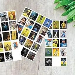 50 PCs M S Dhoni Scrapbook Stickers for Boys Kids Journal Diary Laptop Mobile DIY Craft Decor-picture-13