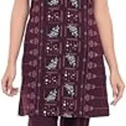 clint Summer Casual Round Neck Half Sleeve Cotton Blend Printed Nightsuit For Women's (7102)-picture-39