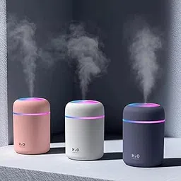 Pure Aroma Ultrasonic Cool Mist Humidifier & Essential Oil Diffuser – Compact, Quiet & Multi-Color LED Light (Color Dispatched as Per Availability)-picture-28