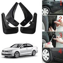 Trendwala (O.E.M Fitting Cup Type) Mud Flap/Splash Guard Compatible with Jetta T2-picture-26