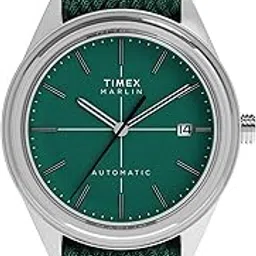 timex Marlin Jet Green Round Dial Mechanical Automatic Men's Watch - TW2Y24400UJ-picture-13