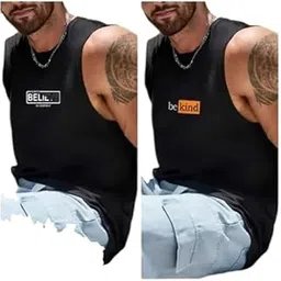 Round Neck Big Armhole Gym Stringer Vest for Men|Gym_tee182-picture-35