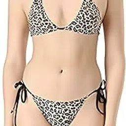 Leopard Print Bra and Panty Set for Women | Alluring Lingerie Ensemble for Females | Comfortable Stretch Fabric | Chic Underwear for Daily Use & Special Events (Free Size) Multicolour-image-11