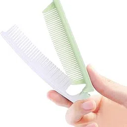 GLUN® Foldable Comb, Portable Travel Hair Comb for Detangling, Massage, and Anti-Static Styling Accessories-picture-45