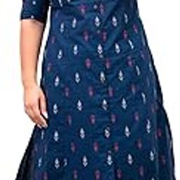gosriki Women's Rayon Viscose A-Line Printed Kurta with Pant-picture-21