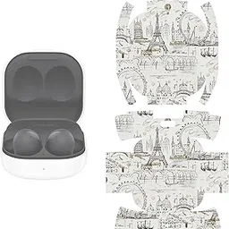 Compatible for Samsung Galaxy Buds 2 - Audio Buds Skin Warp (Coverage - Only for Charging Case) (Print-216)-picture-13