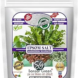 Sansar Green® Epsom Salt Magnesium Sulphate Powerful Organic Fertilizer for Plants with ++ Growth Booster and Active Micro Organism (1800 gm)-image-15