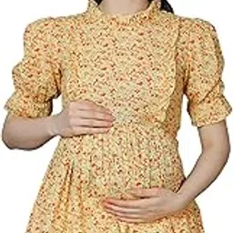 zuvino Cotton Feeding Tops for Mothers with Zip || Maternity Tops for Nursing || Feeding Tops for Jeans || Short Maternity Kurti || Stylish Pregnancy Wear.-picture-30