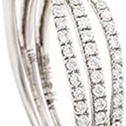 khanna jewellers 18k White Gold and Diamond Ring-picture-12