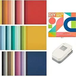 Spellbinders DIY Color Deck Bundle - Includes Cardstock, 1" Punch, and DIY Color Deck Creative Tool-picture-14