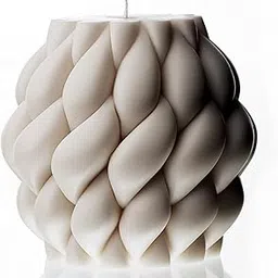 LAWA Knot Ball Candle - Handmade Twisted Scented Soy Wax Candle Elegant Aesthetic Candle Housewarming Gift Home Decor Idea White-picture-17