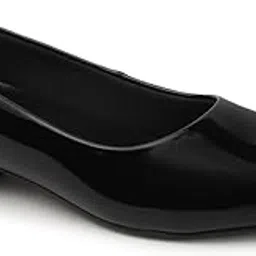 carlton london Women Comfortable Block Heel Round Toe Slip On Fashion Shoes for Daily use, Office use, Casual use-picture-25