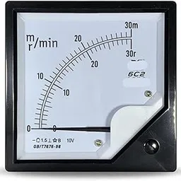 6C2 Custom Tachometer Double Scale Three Range 30R 48M 50Hz 180 RPM Rpm1500r/min10V 1Pcs(DC 60Hz 88RPM-10V)-image-90