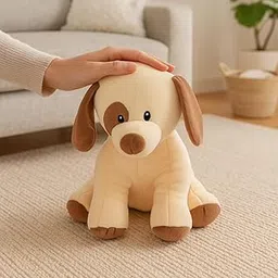 Dimpy Stuff Dog Super Soft Plush – 23 cm (9") – Velvety Soft Comfort Plush Birthday Gift Children-picture-16