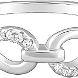 giva 925 Silver Twinfinity Ring,Fixed Size,Indian - 11| Gifts for Women and Girls | With Certificate of Authenticity and 925 Stamp | 6 Months Warranty*-picture-52
