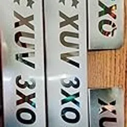 Door Sill/Foot Step Stainless Steel Plates | Scuff Plate for Mahindra XUV 3XO 2024 to 2025 Year Onwards All Models Car Door Foot Step Sill Plate, Non led 3mm Self-Adhesive (Set of 4 Pcs)-image-78