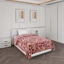 Monte Carlo Winter Multi Printed Single Bed Blanket Ignis 2 Ply 276 GSM (Width 1.60 M X Length 2.20 M)-picture-40