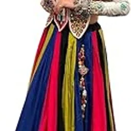 Women's Muslin Cotton Navratri Lehenga Choli-picture-43