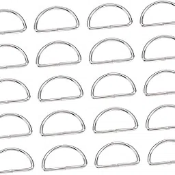 CALANDIS™ 20x D Ring Buckles Supplies Multifunctional Hardware for Backpack Bags Purse 1.1 cm | Buckles | Leathercraft Accessories | Leathercrafts-picture-27