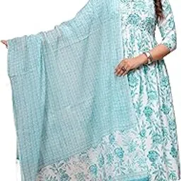 shalig Aliya Cut Kurti for Women Floral Printed Kurta and Pant Set with Dupatta-picture-19