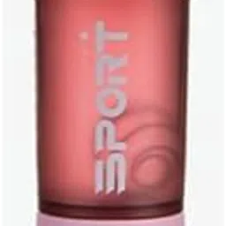 Unbreakable Shaker Bottles - Gym Bottle, Tumbler with Container Set Leakproof Durable BPA-Free Non-Toxic Bottle for Office, Sports, School, Gym, Yoga (450 ML)(DB-3007) (Pink)-picture-26