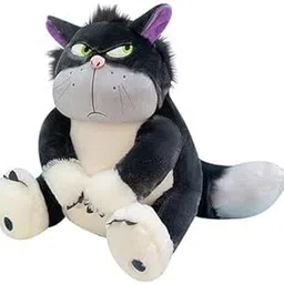 Softdreams Soft Plush Toy for Kids – Cute Stuffed Animal Soft Toy – Soft Cuddly Toy for Baby Boys & Girls, Return Gift & Room Décor - Angry Lucifer Cat 50cm-image-49