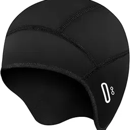 GUSTAVE® Winter Helmet Cap for Men Cycling Cap Winter Warm Skull Cap Motorcycle Helmet Liner Glasses Friendly Skull Cap Helmet Liner for Hiking, Skiing, Riding Outdoor Warm Skull Caps-picture-56