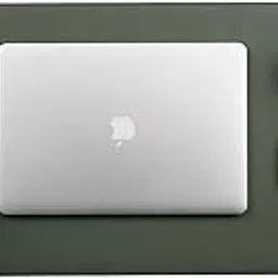 DragTon Premium Vegan UP Leather Desk Mat Anti-Skid Reversible Desk Spread 90 * 40cm Work from Home/Office/Gaming Extended Mouse pad Computer Table Protector Dual-Side Waterproof(Green & Navy Blue)-picture-14