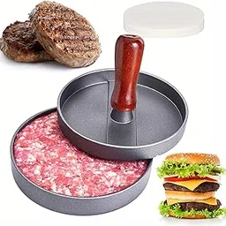 Hamburger Press Patty Maker, Burger Press,Patty Maker,100% Free Patty Papers | Dishwasher Safe | BPA Free, Kitchen Gadgets to Make Patty for Stuffed Slider BBQ Barbecue Grilling-picture-62